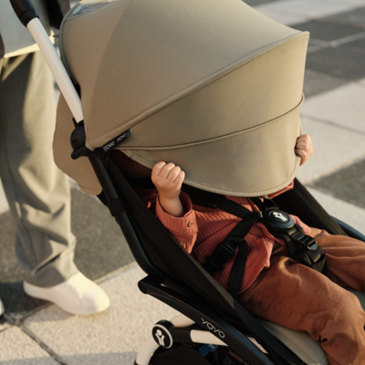 Stokke Yoyo 6 Kinderwagen Taupe - Tiny Library