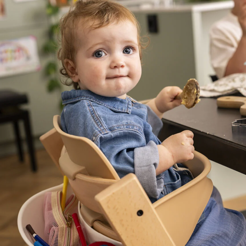 Stokke Tripp Trapp baby set² (vanaf 6 maanden) - babyset2 natural - aanzicht 3