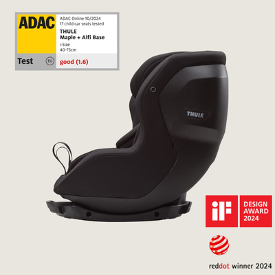 Thule Elm Autostoel Zwart - ADAC, IF en Reddot Winner 2024 - Tiny Library