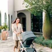 Uppababy Vista V3 Kinderwagen Groen Melange Sfeerfoto Tiny Library