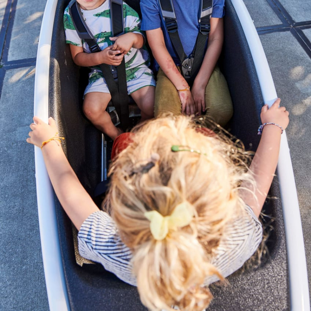 Extra bankje voor Urban Arrow bakfiets huren bij Tiny Library