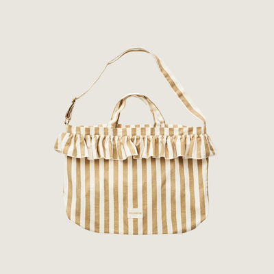 Wildride schoudertas met ruches - Beige