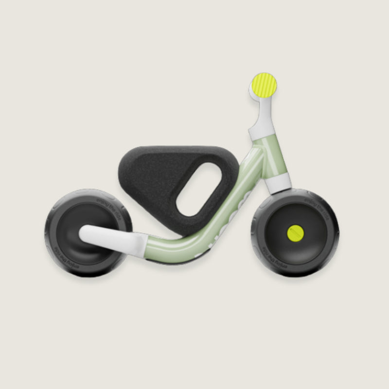 Woom wow loopfiets - kleur Soft sprout - Tiny Library