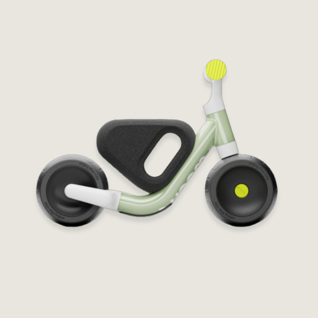 Woom wow loopfiets - kleur Soft sprout - Tiny Library