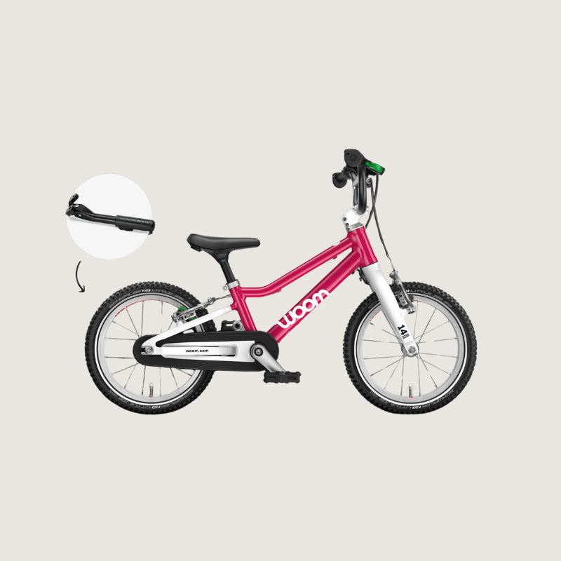 woom go 2 kinderfiets - Tiny Library