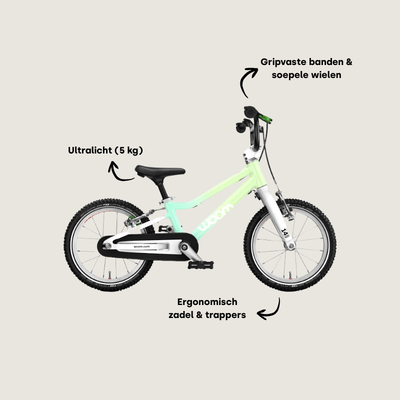 Woom Go 2 Spearmint Crush Tiny Library USP