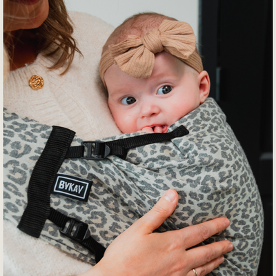 bykay hipsling leopard sand - Tiny Library