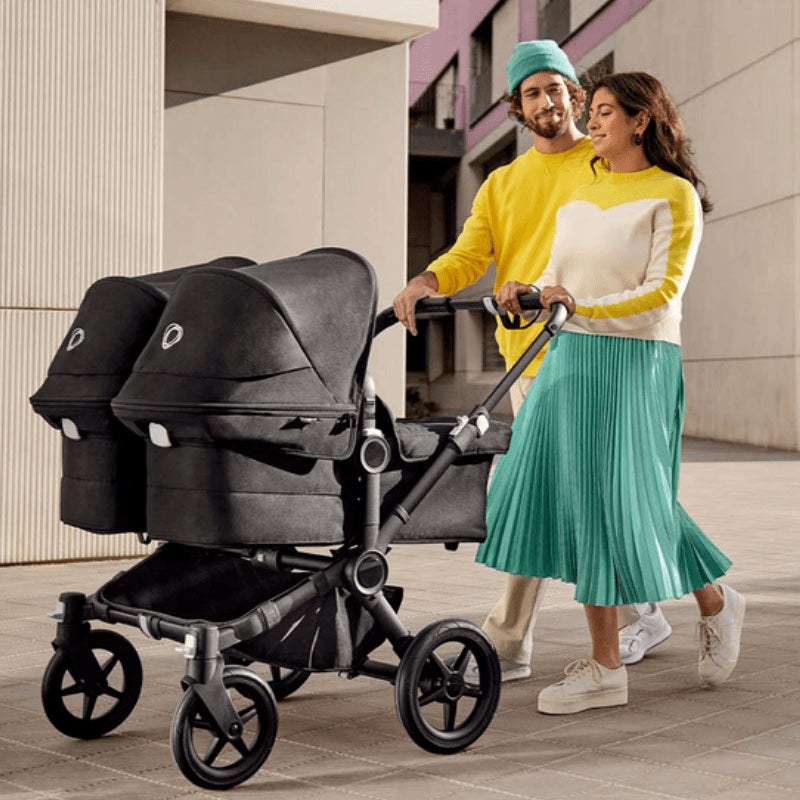 bugaboo donkey 5 seat age Bugaboo Donkey 5 TWIN bassinet stroller – Tiny Library