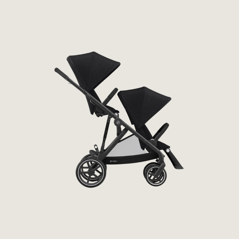 cybex gazelle s deep black Cybex Gazelle S Twin zitje kinderwagen – Tiny Library