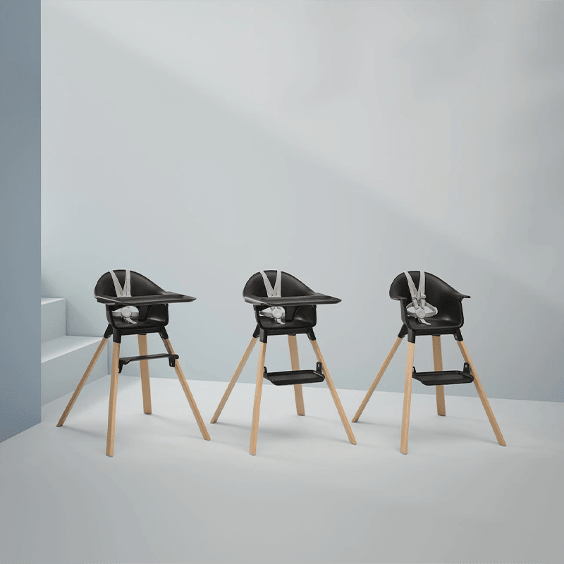 Stokke kinderstoel Clikk black sfeerbeeld2 Tiny Library