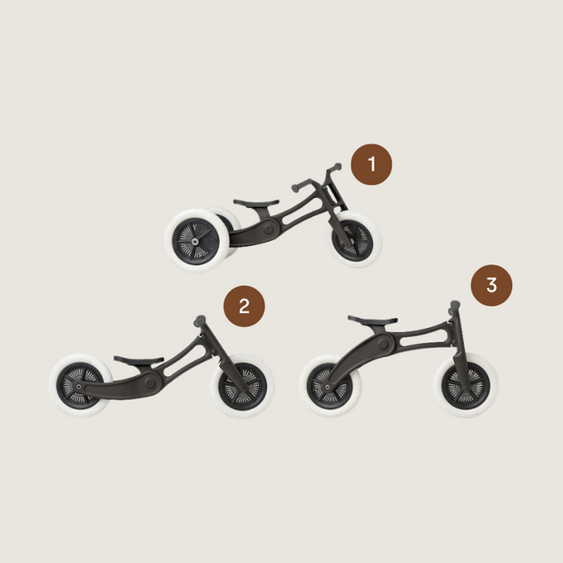 Wishbone balance bike 3in1 (1-6jr)